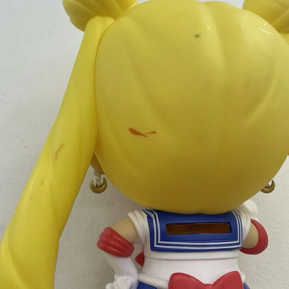 Sailor Moon Usagi Chibi Figural‎ Coin Piggy Bank 9” Anime Japan Character Toy